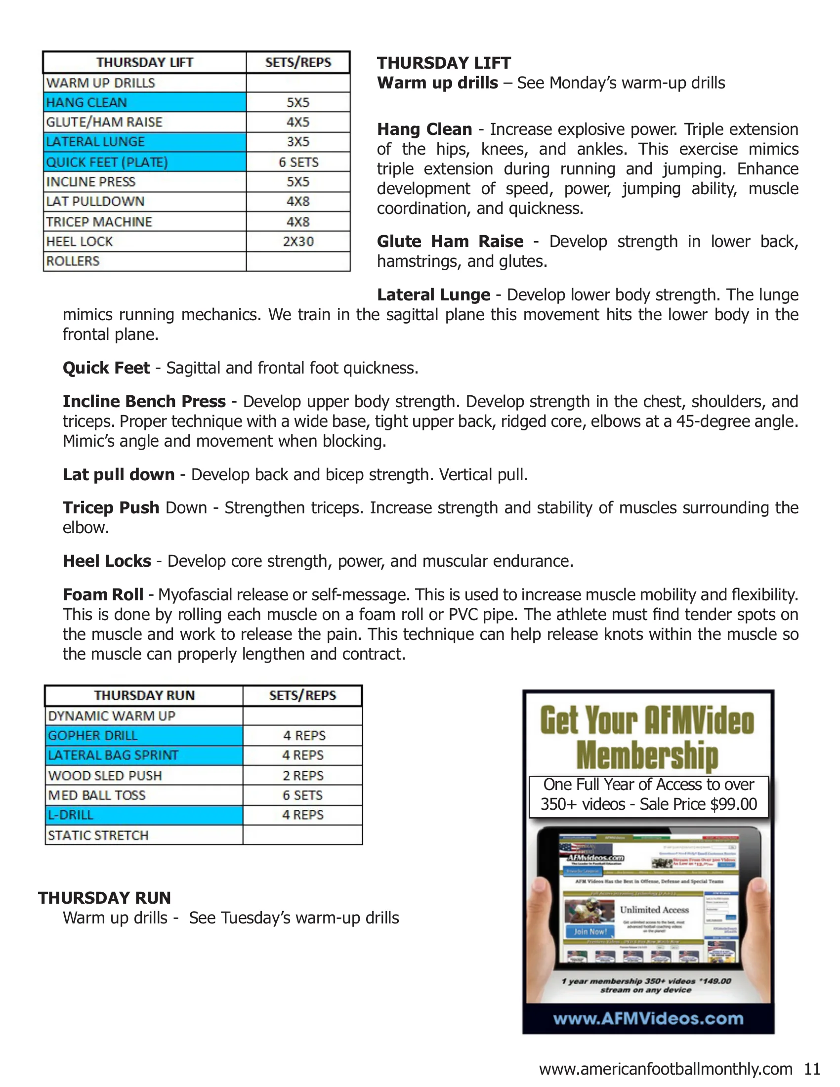 Boise State Training the Offensive Lineman — American Football Quarterly Vol 1 — Winter 2019, page 11
