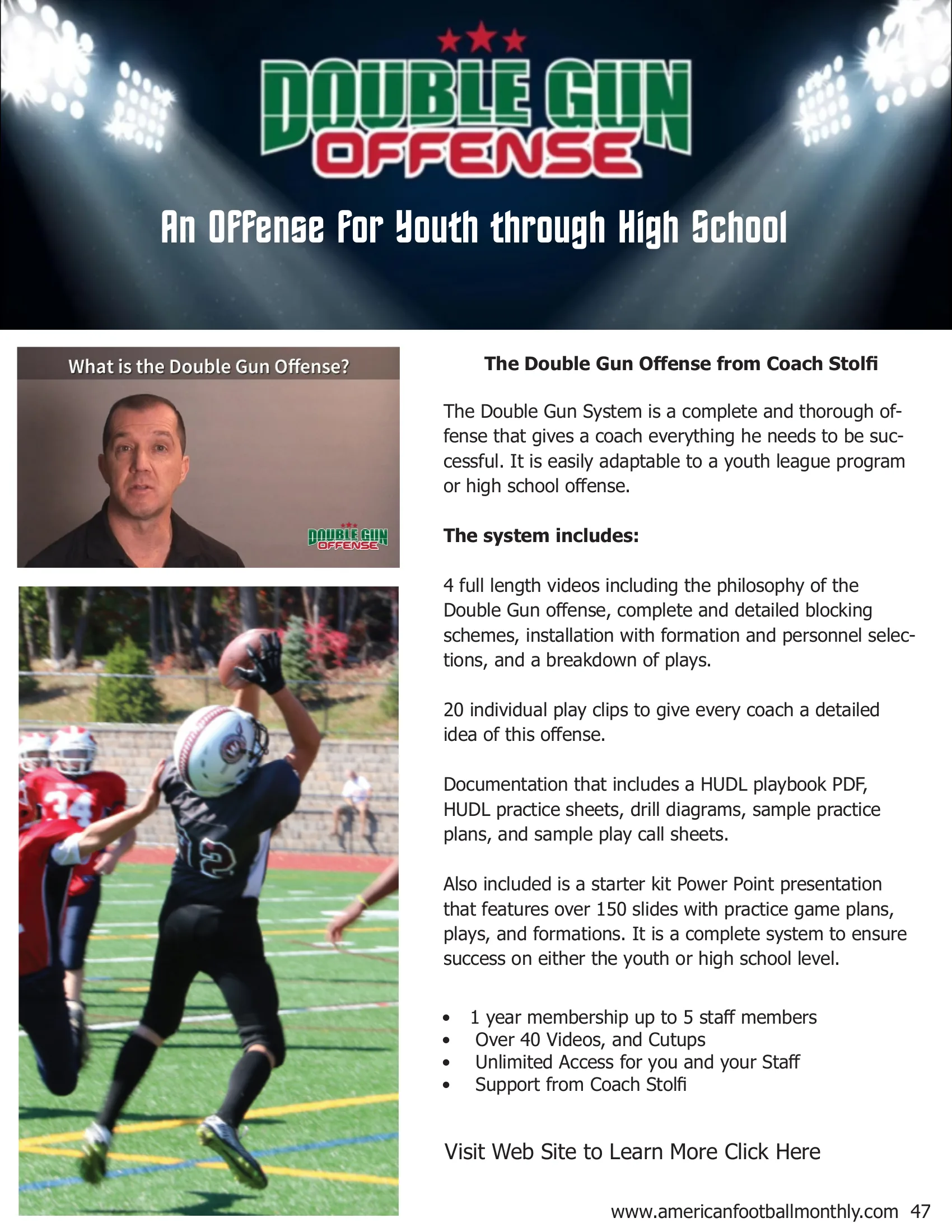 Successfully Connecting Your Football Program to Your High School Program — American Football Quarterly Vol 1 — Winter 2019, page 47