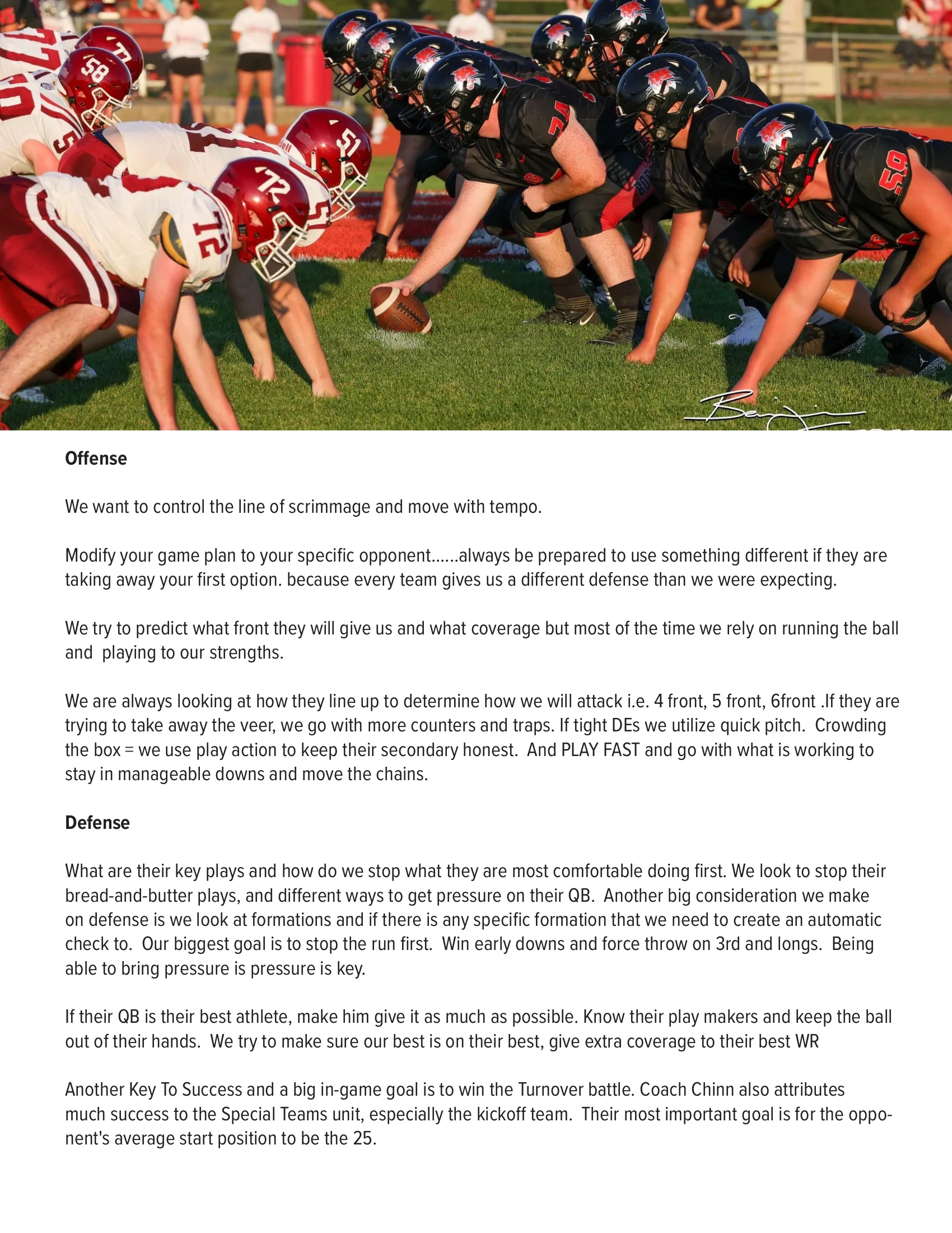 Bowling Strikes - Again and Again — American Football Quarterly Vol 1 — Summer 2023, page 8