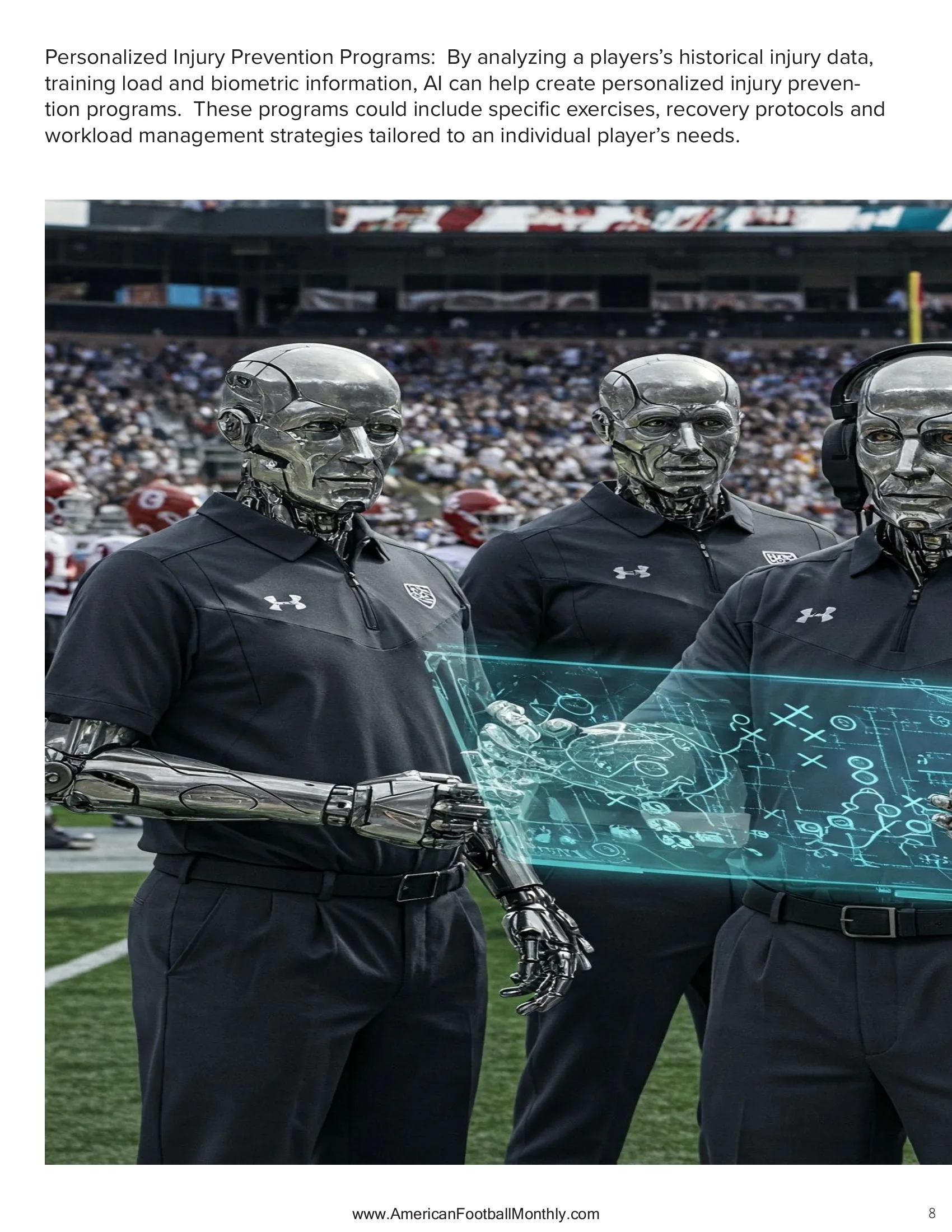 THE DUO RUN SCHEME AN EFFICIENT RUN PLAY — American Football Quarterly Vol 1 — Spring 2025, page 8