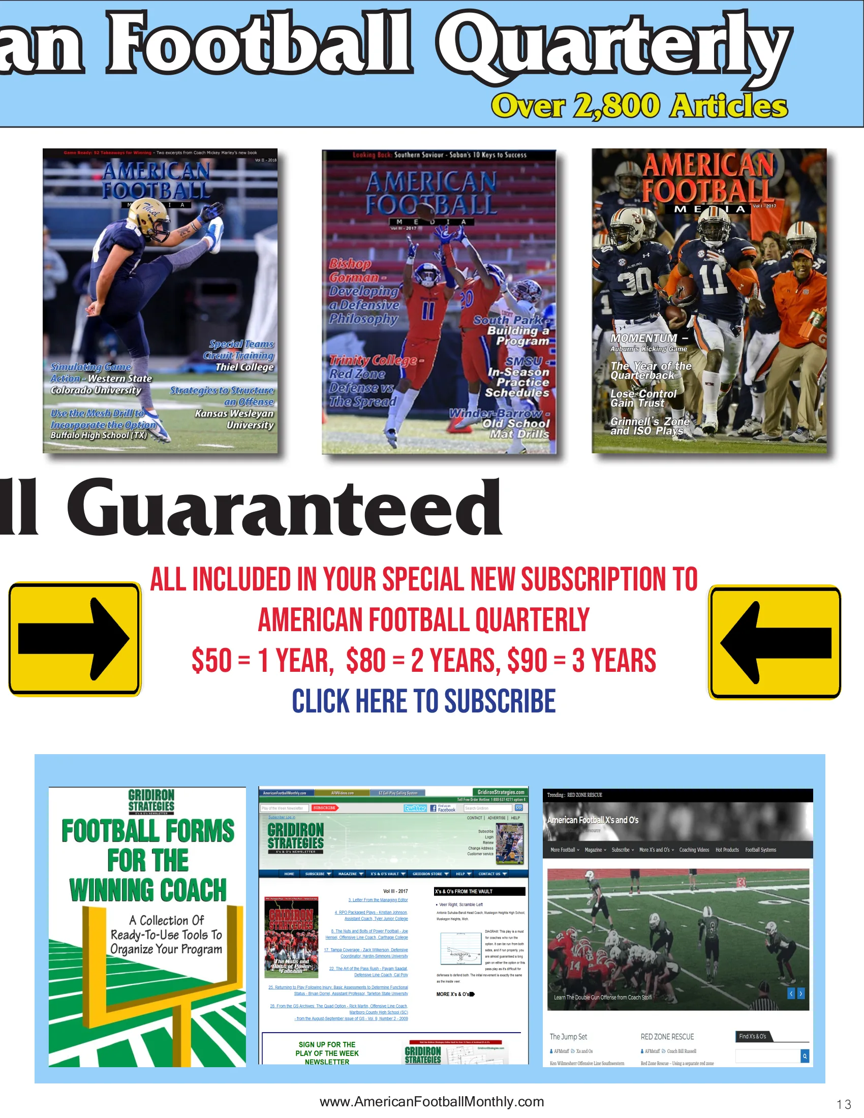 THE DUO RUN SCHEME AN EFFICIENT RUN PLAY — American Football Quarterly Vol 1 — Spring 2025, page 13