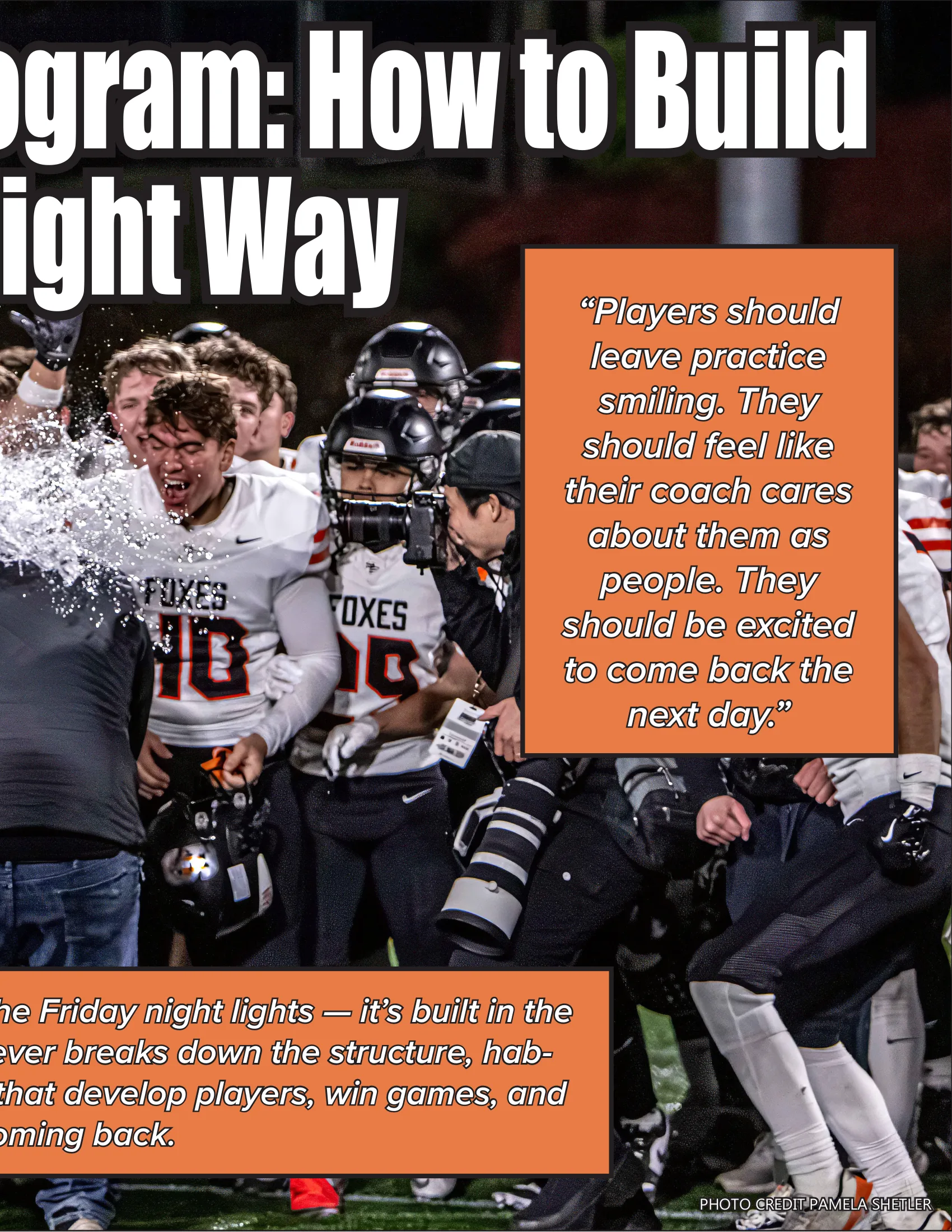 Turning Spring Work Into Friday Night Ownership — American Football Quarterly Vol 1 — Spring 2026, page 41