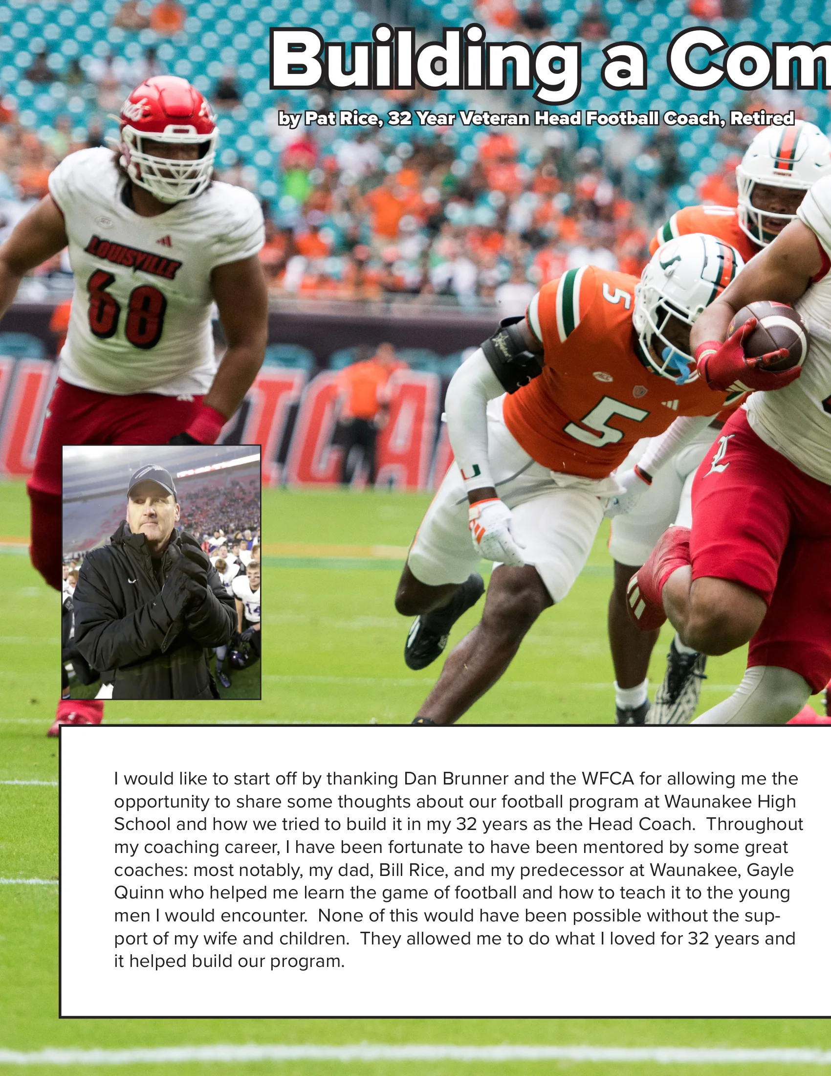 Building a Complete Program — American Football Quarterly Vol 2 — Spring 2024, page 6