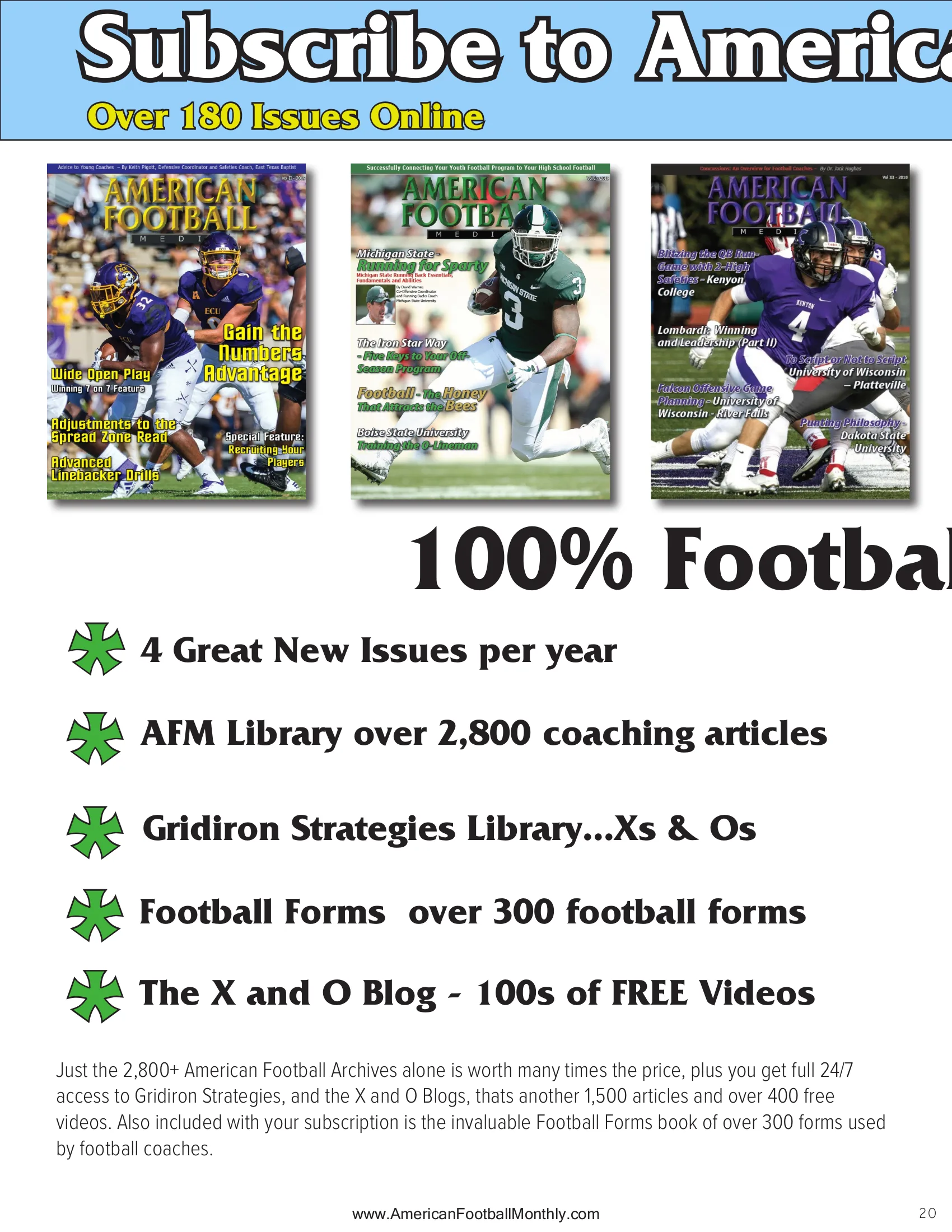 Knowing Where Your Going — American Football Quarterly Vol 2 — Spring 2024, page 20