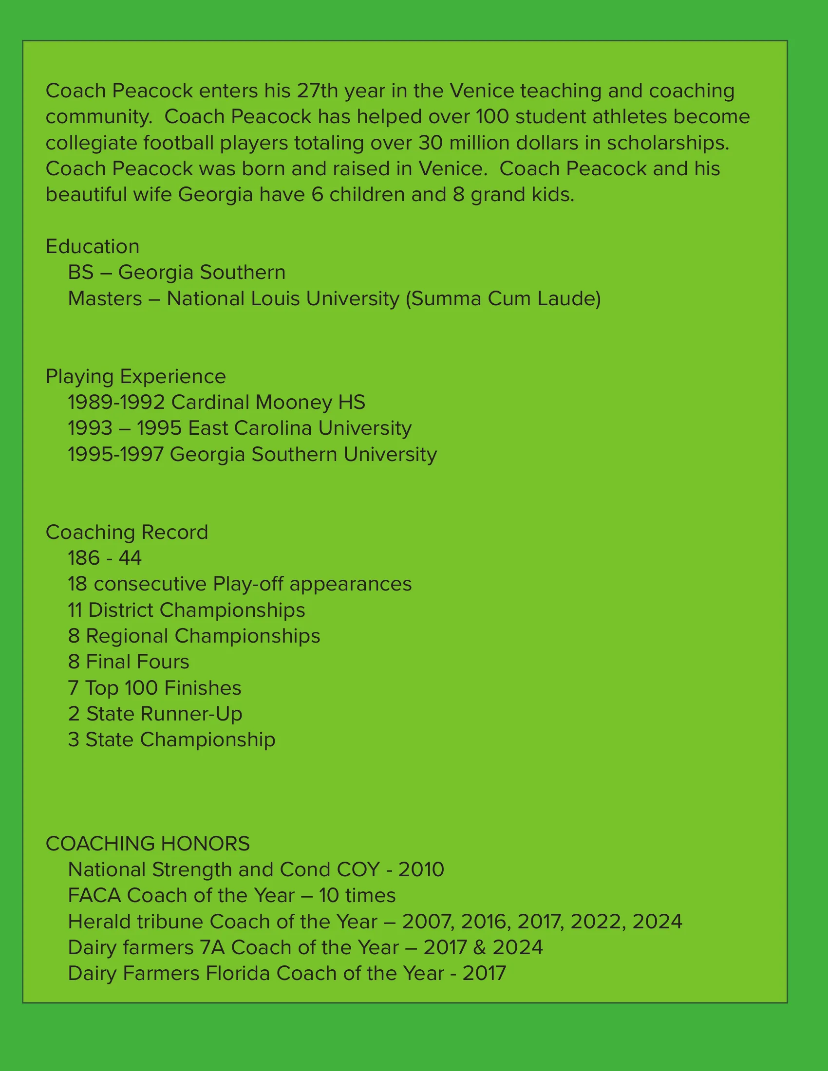 Loyalty the forgotten principle — American Football Quarterly Vol 2 — Summer 2025, page 27