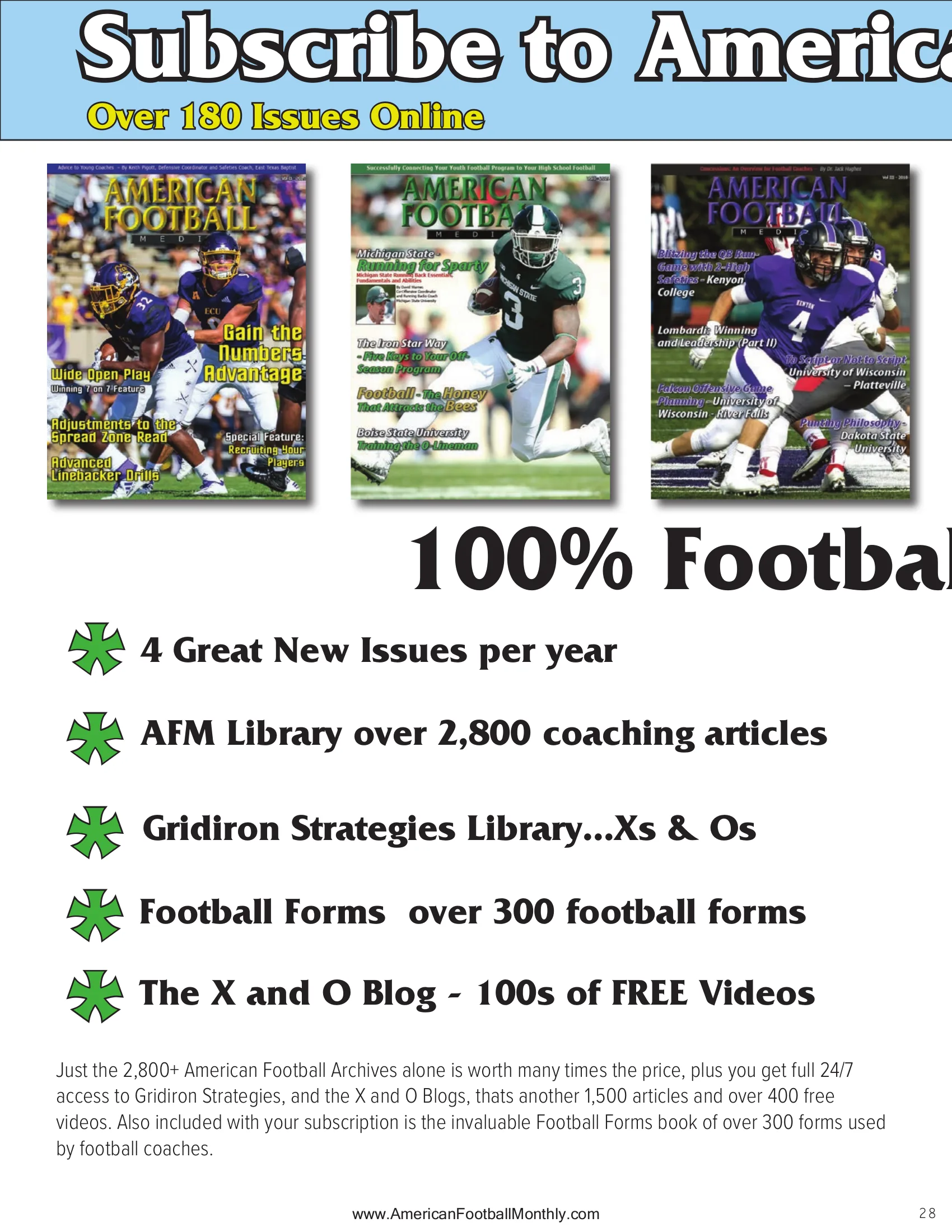 Loyalty the forgotten principle — American Football Quarterly Vol 2 — Summer 2025, page 28