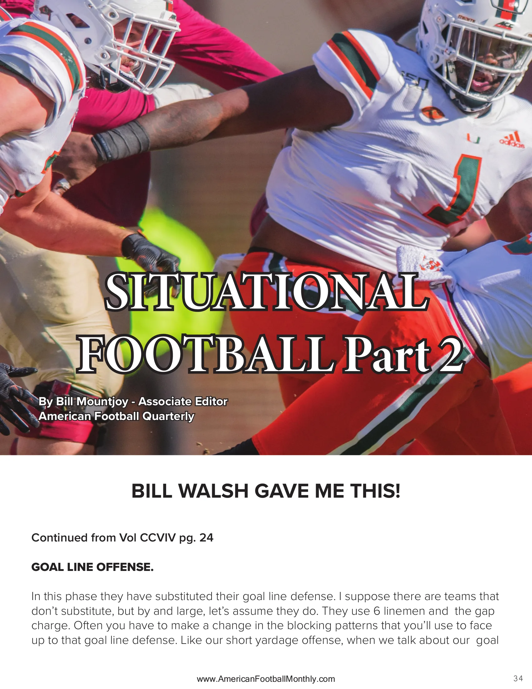 The Fourth Down Revolution — American Football Quarterly Vol 2 — Summer 2025, page 34
