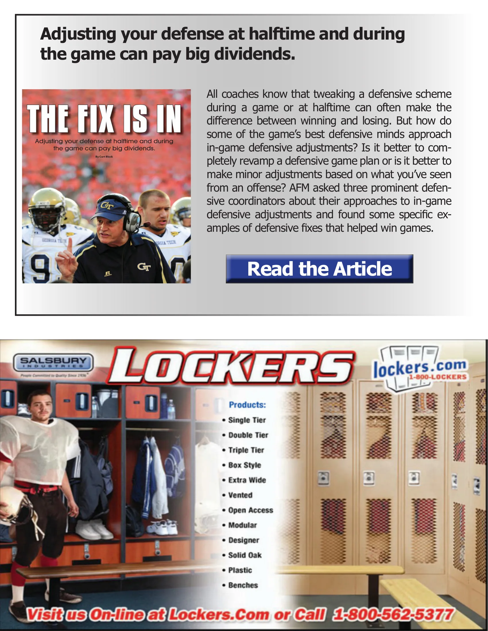 Concussions: An Overview for Football Coaches — American Football Quarterly Vol 3 — Winter 2018, page 49