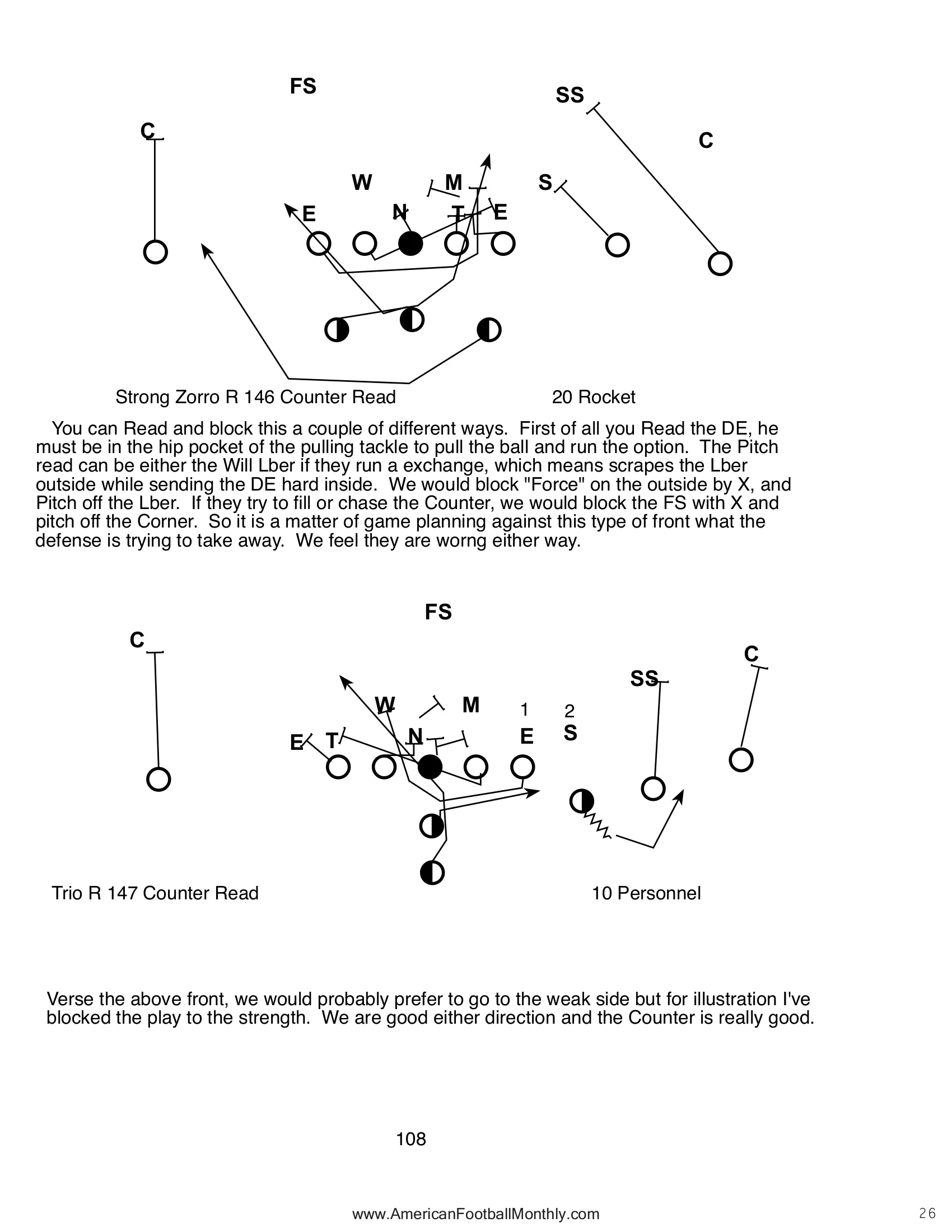 THE COUNTER — American Football Quarterly Vol 3 — Fall 2024, page 26