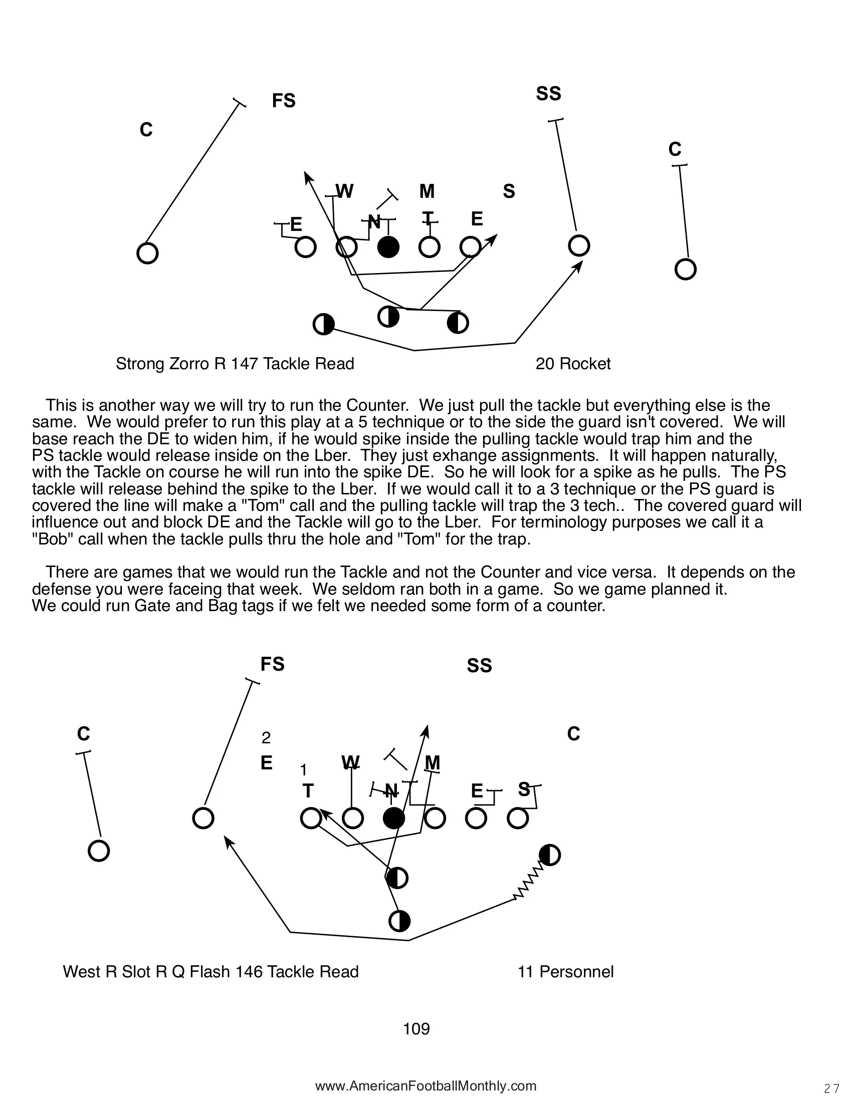 THE COUNTER — American Football Quarterly Vol 3 — Fall 2024, page 27