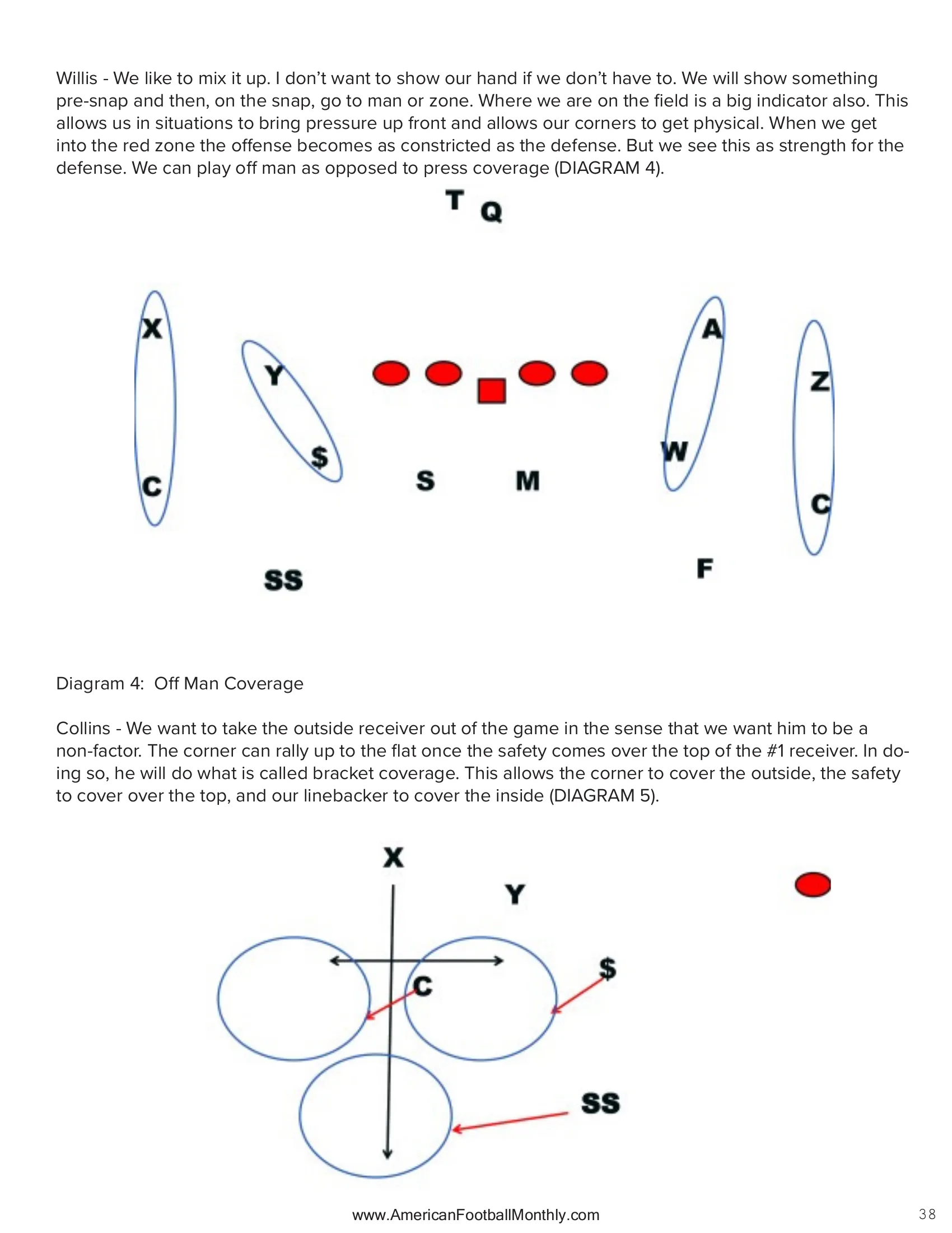 THE COUNTER — American Football Quarterly Vol 3 — Fall 2024, page 38