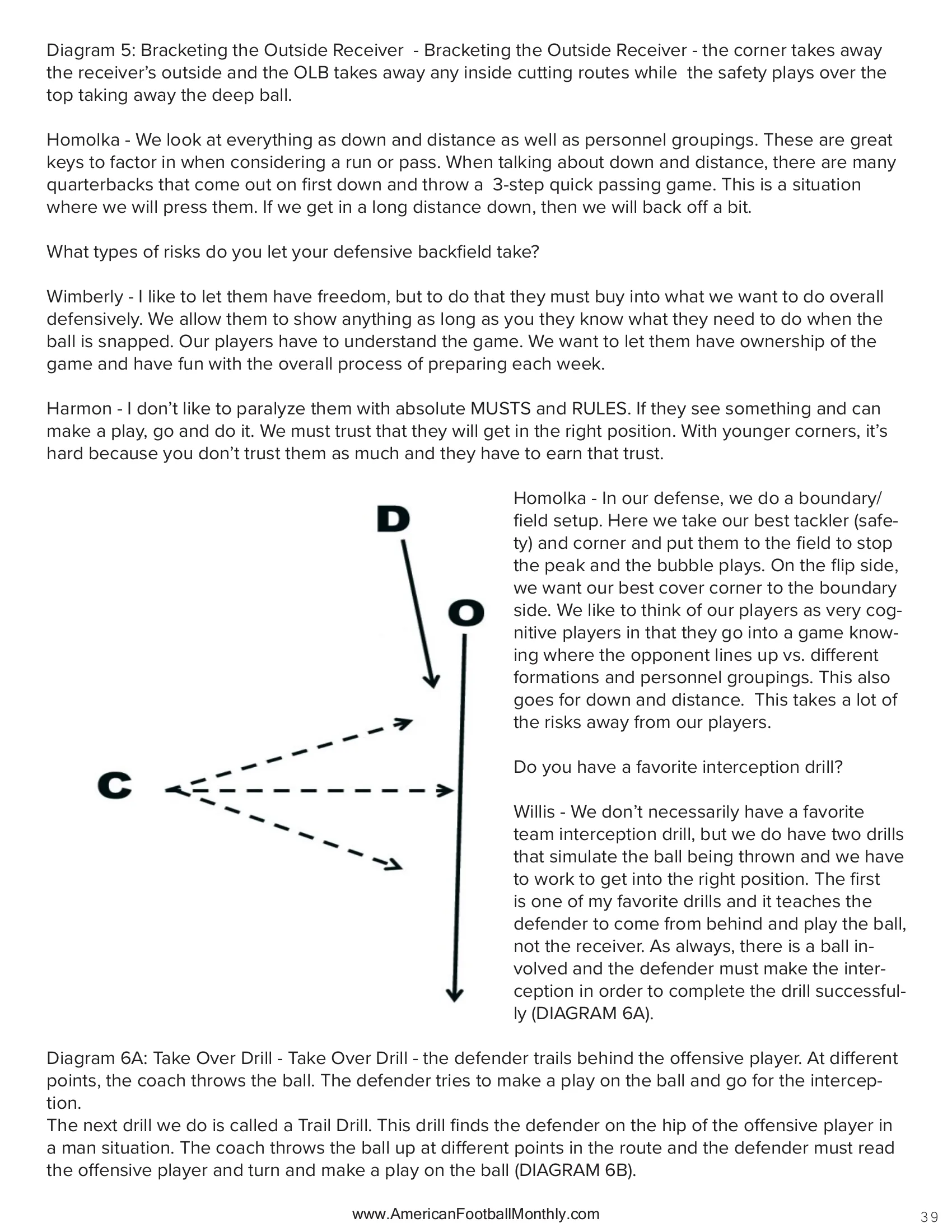 THE COUNTER — American Football Quarterly Vol 3 — Fall 2024, page 39