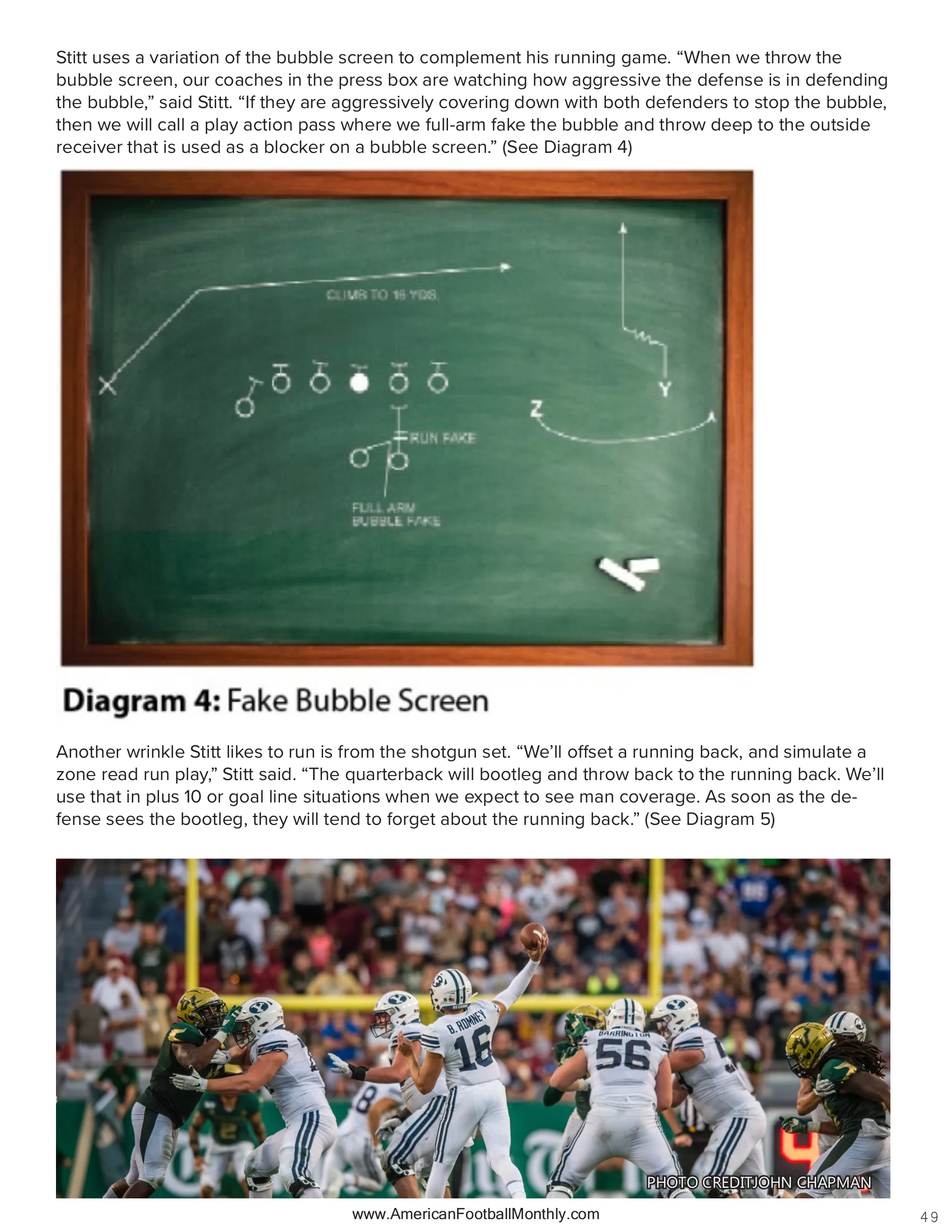 THE COUNTER — American Football Quarterly Vol 3 — Fall 2024, page 49